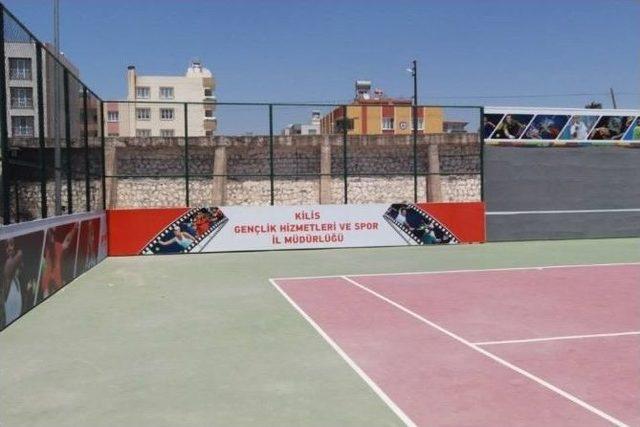 Tenis Kortlarında İyileştirme Yapıldı 1