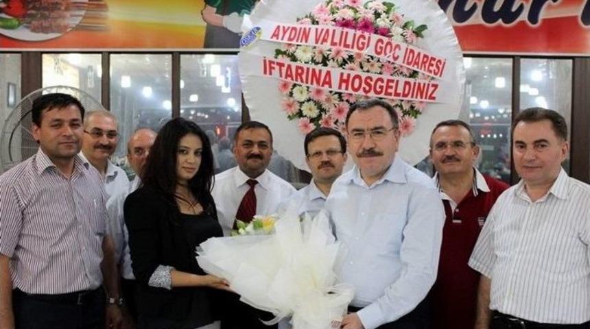 Aydın G&ouml;&ccedil; İdaresi İftarda Buluştu