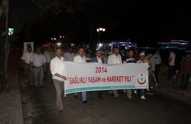 Amasya&rsquo;da İmamlar Ve Sağlık&ccedil;ılardan Obeziteye Karşı Y&uuml;r&uuml;y&uuml;ş 1