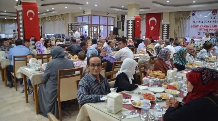 Tosya Kaymakamlığı Şehit Yakınları Ve Gazilerle İftarda Buluştu