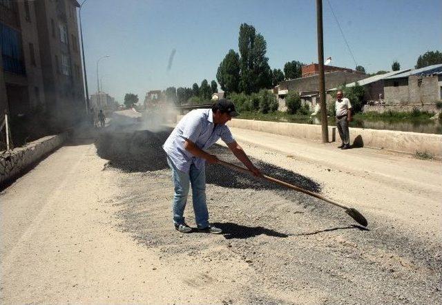 Pasinler’de Üst Yapı Seferberliği Başlatıldı.