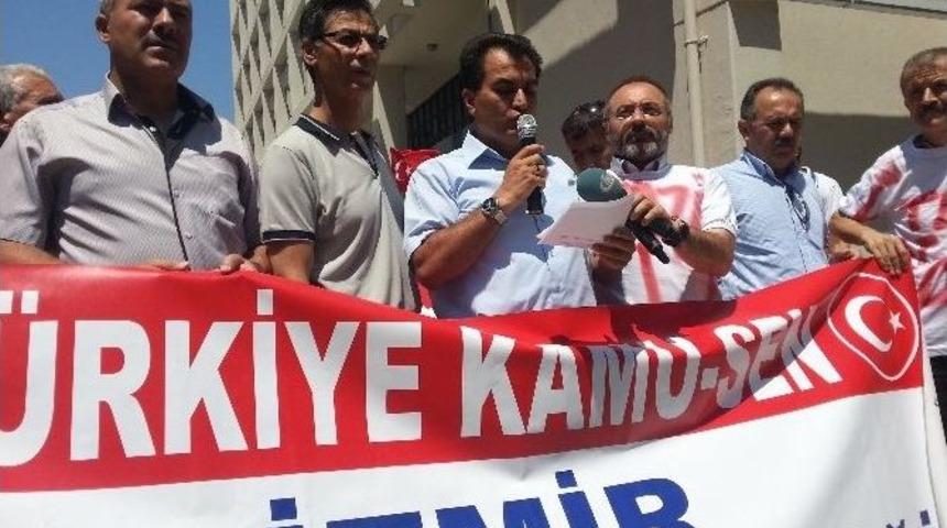 Kamu-sen&rsquo;den İsrail'e Protesto