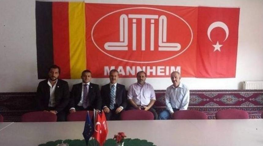 Milletvekili Erdoğan Almanya&rsquo;da Se&ccedil;im &Ccedil;alışması Y&uuml;r&uuml;tt&uuml;