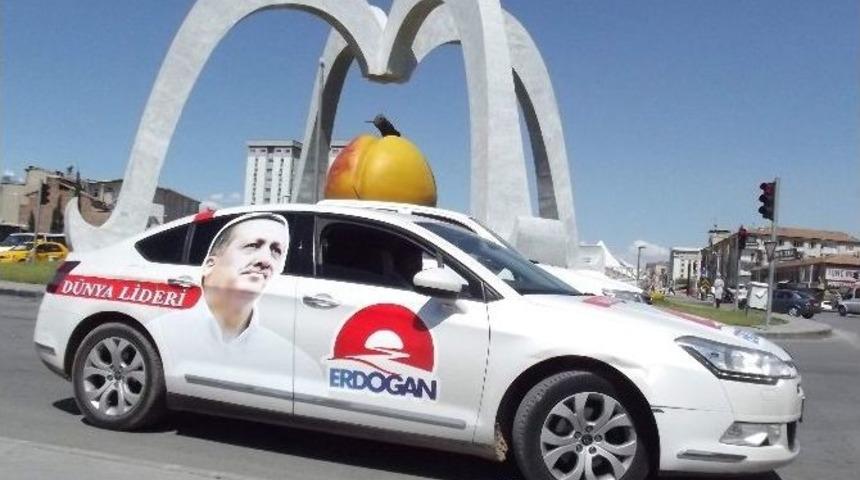 (&ouml;zel Haber) Recep Tayyip Erdoğan&rsquo;a Destek İ&ccedil;in T&uuml;rkiye Turuna &Ccedil;ıktı