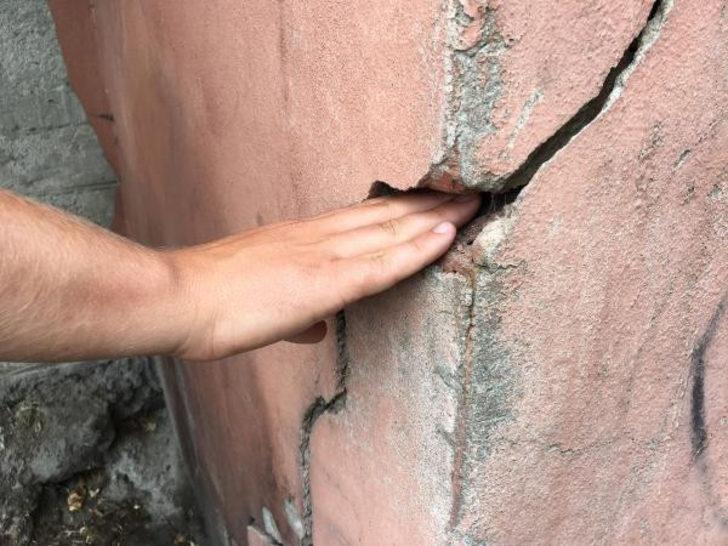 Çöken binanın bulunduğu sokakta büyük tehlike  G2