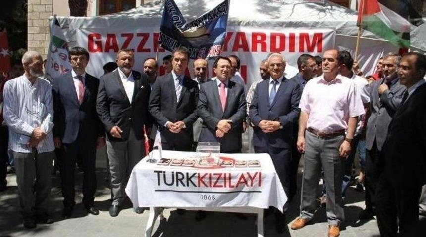 Gazze İ&ccedil;in Yardım Kampanyası Başlatıldı