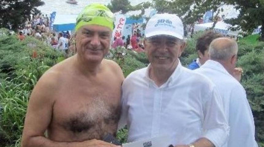 Boğaz Y&uuml;zme Yarışına Eskişehir Katkısı