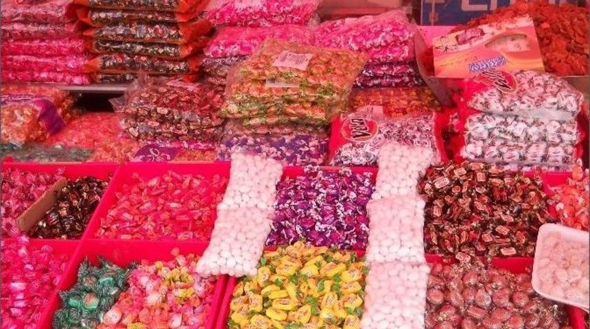 Bayram Şekeri Tezgahtaki Yerini Aldı