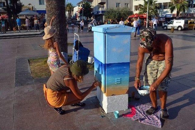 Trafolara Sanat İşliyorlar 2