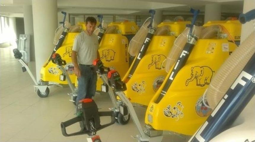 Kemalpaşa'nın Filleri G&ouml;reve Başladı