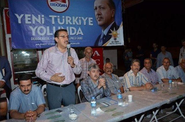 Ak Parti Heyeti 2 Mahalleyi Ziyaret Etti 1