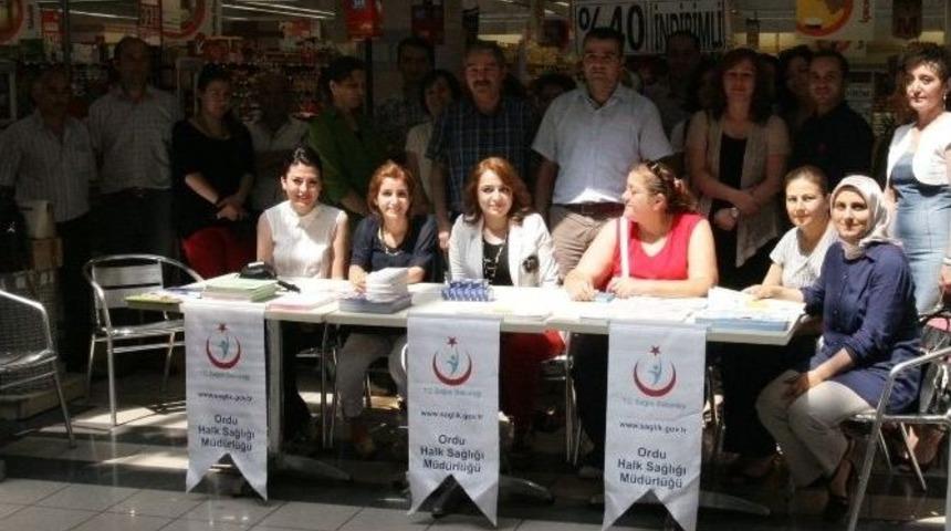 Ordu&rsquo;da &lsquo;kanser Ve Beslenme&rsquo; Uyarı Standı