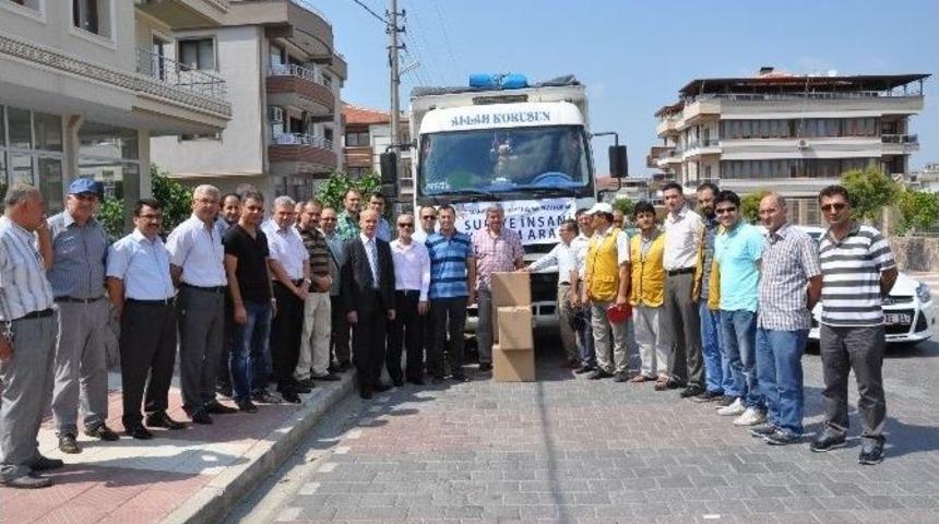 Manisa&rsquo;dan Suriye&rsquo;ye Yardım Eli