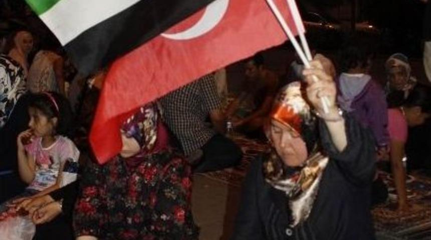 Bandırma&rsquo;da Filistin&rsquo;de Destek Eylemi