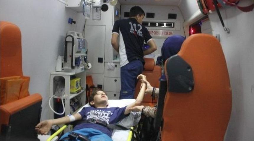 Gen&ccedil;lerin Motosiklet Macerası Kaza İle Sonu&ccedil;landı