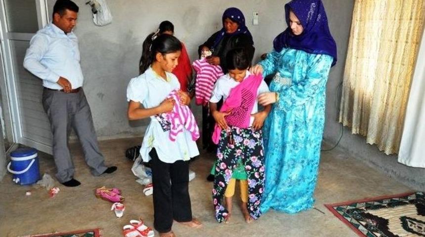 Ak&ccedil;akale Belediyesi Bayram &Ouml;ncesi Yetimleri Sevindirdi