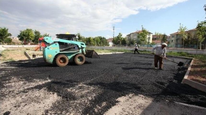 Odunpazarı Belediyesi&rsquo;nin Asfalt &Ccedil;alışmaları