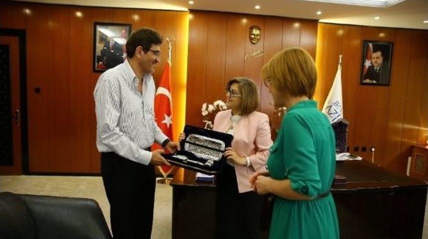 Bosna&rsquo;nın Unıcef Temsilcisinden Başkan Şahin&rsquo;e Ziyaret