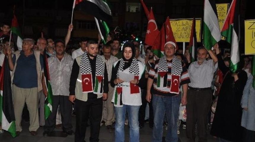 Nazilli&rsquo;de İsrail Tepkisi