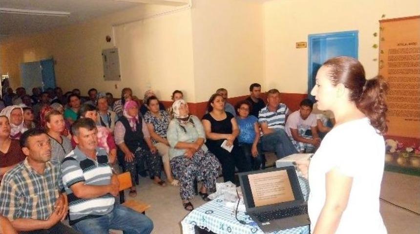Didim'de &Ccedil;ift&ccedil;ilere Hijyen Eğitimi Verildi