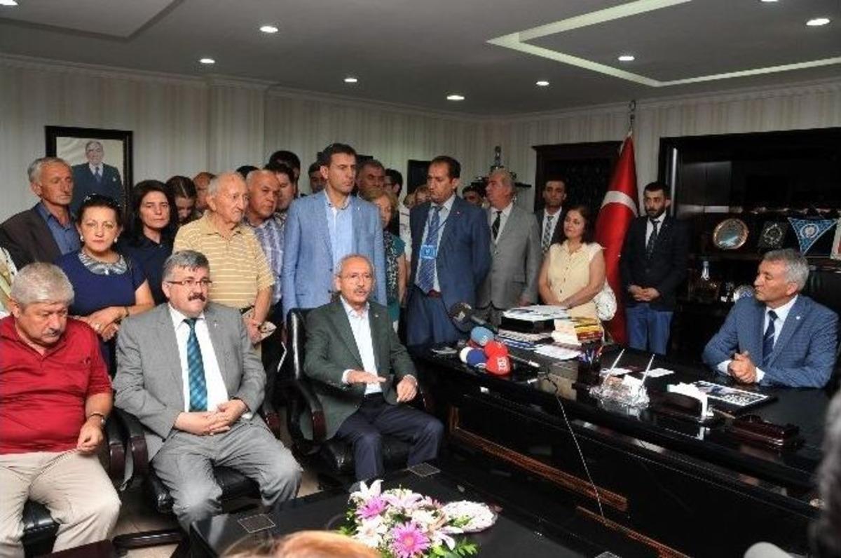 Chp Lideri Kılı&ccedil;daroğlu Isparta'da