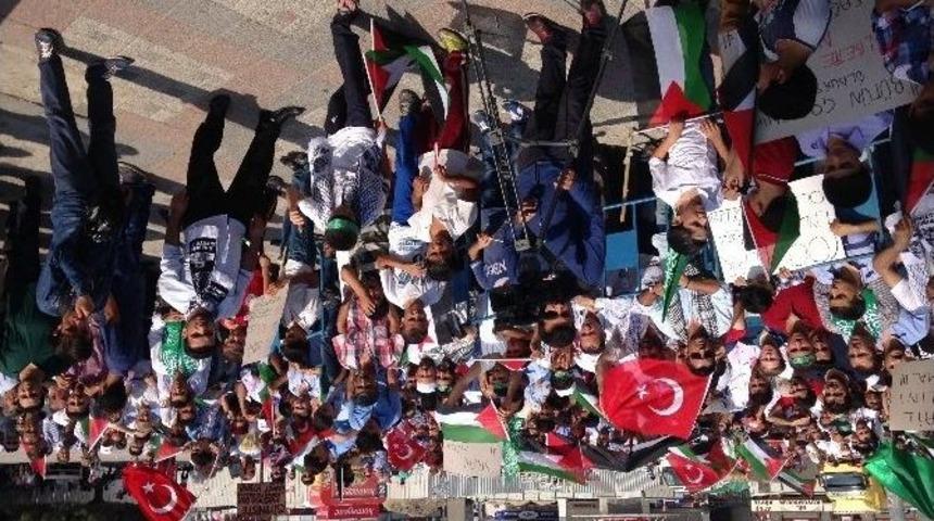Esenyurt&rsquo;ta İsrail Protestosu