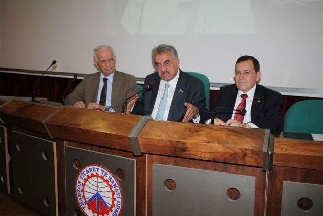 Gümrük Ve Ticaret Bakanı Hayati Yazıcı Trabzon’da İş Adamları İle Buluştu