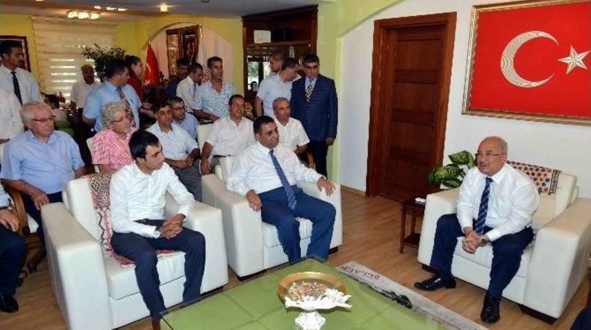 Başkan Kocamaz Tarsus'u Ziyaret Etti