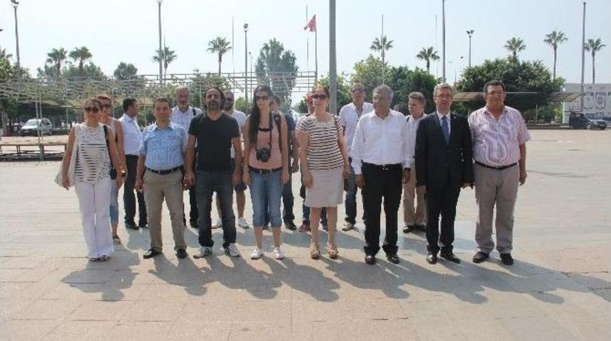 Mersin&rsquo;de Basın Bayramı Buruk Kutlandı