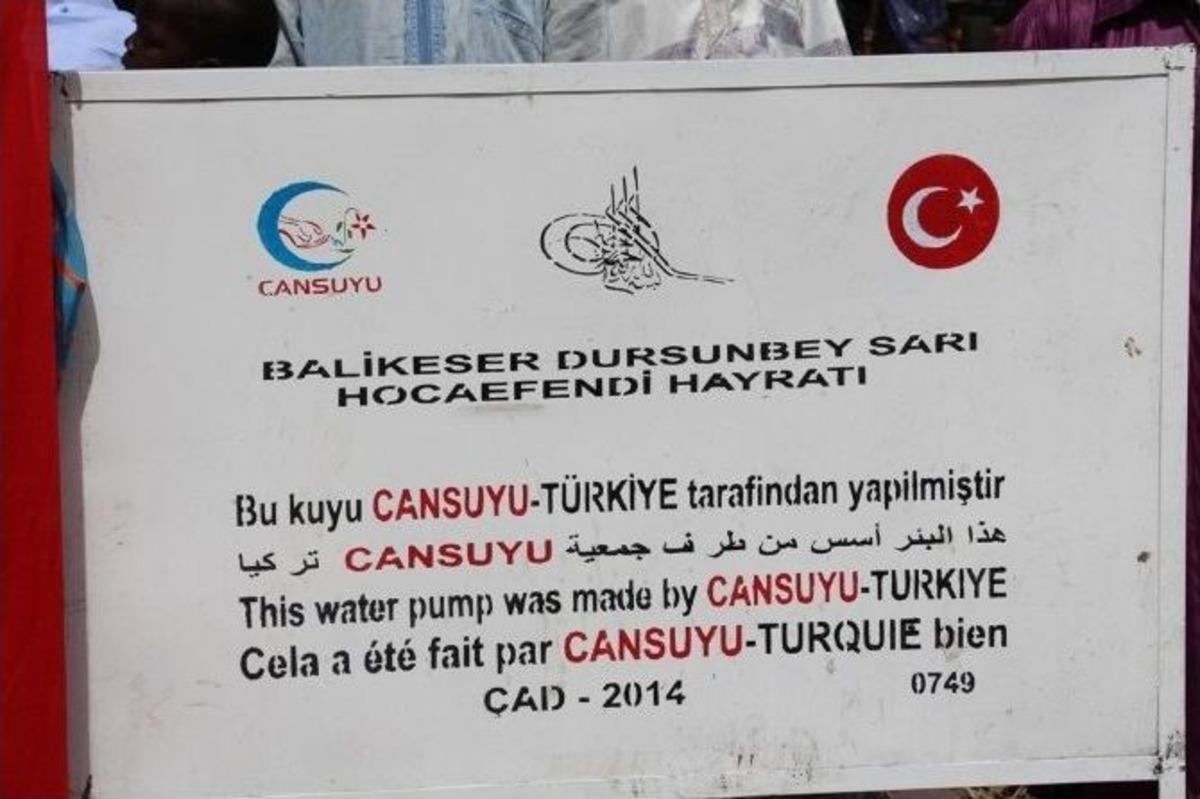 Dursunbey'li Sarıhoca Afrika'ya Cansuyu Oldu