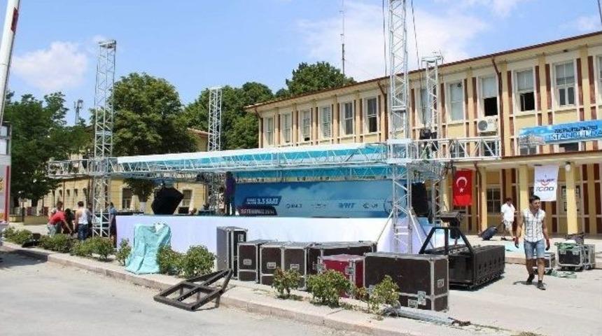 Eskişehir&rsquo;de Başbakan Erdoğan Hazırlıkları