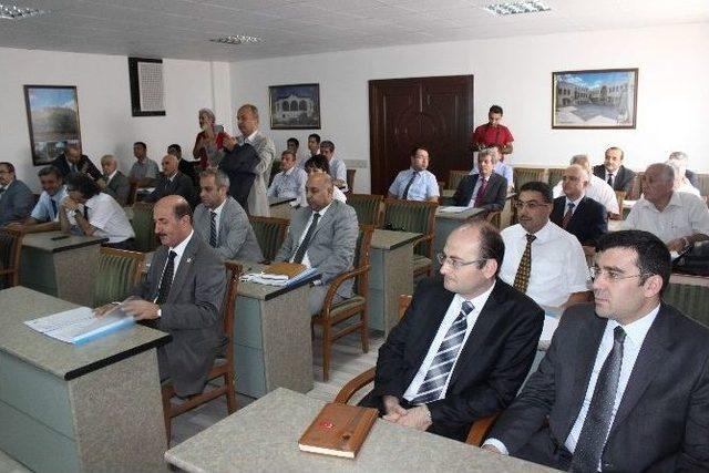 İl Koordinasyon Kurulu Toplandı 1