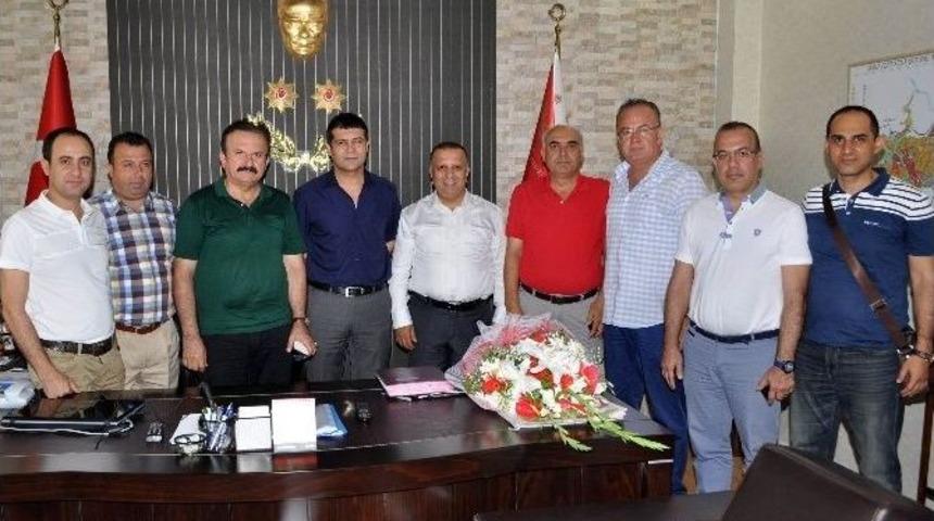 Matso Y&ouml;netiminden İl&ccedil;e Emniyet M&uuml;d&uuml;r&uuml; İlhan&rsquo;a Ziyaret