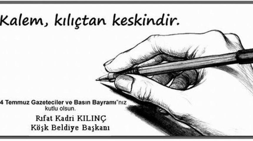 Başkan Kılın&ccedil;, Basın Emek&ccedil;ilerini Unutmadı