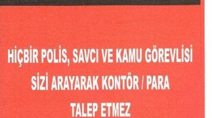 Polisten Kont&ouml;r/para Dolandırıcılığı İle M&uuml;cadele Projesi