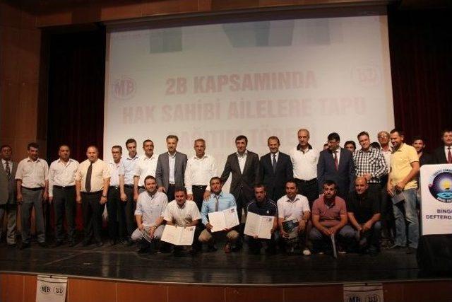 Kalkınma Bakanı Cevdet Yılmaz Bingöl de 2