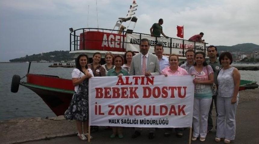 Anne S&uuml;t&uuml;n&uuml;n &Ouml;nemi Denizden Anlatılmaya &Ccedil;alışıldı