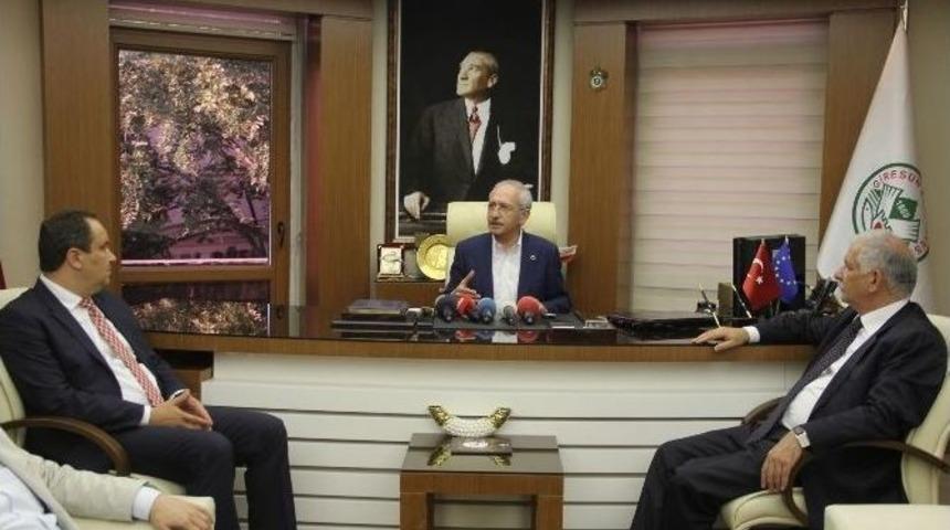 Chp Lideri Kılı&ccedil;daroğlu'ndan Gazze A&ccedil;ıklaması