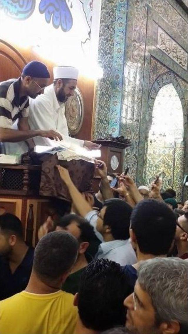 İskenderun&rsquo;da Sakal-ı Şerif İzdihamı 1