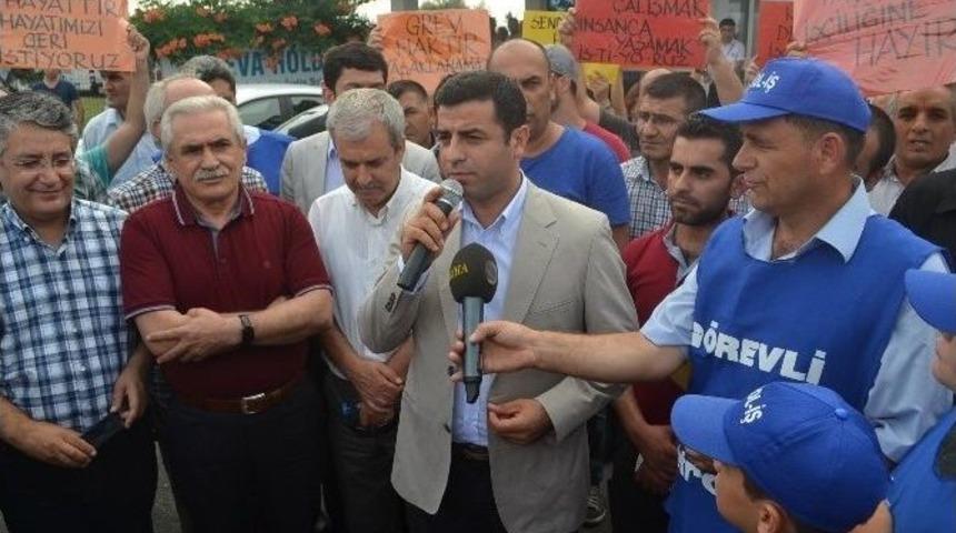 Cumhurbaşkanı Adayı Demirtaş: "halkın &Ccedil;ıkarlarını Koruyacak Bir Başkan Yok"