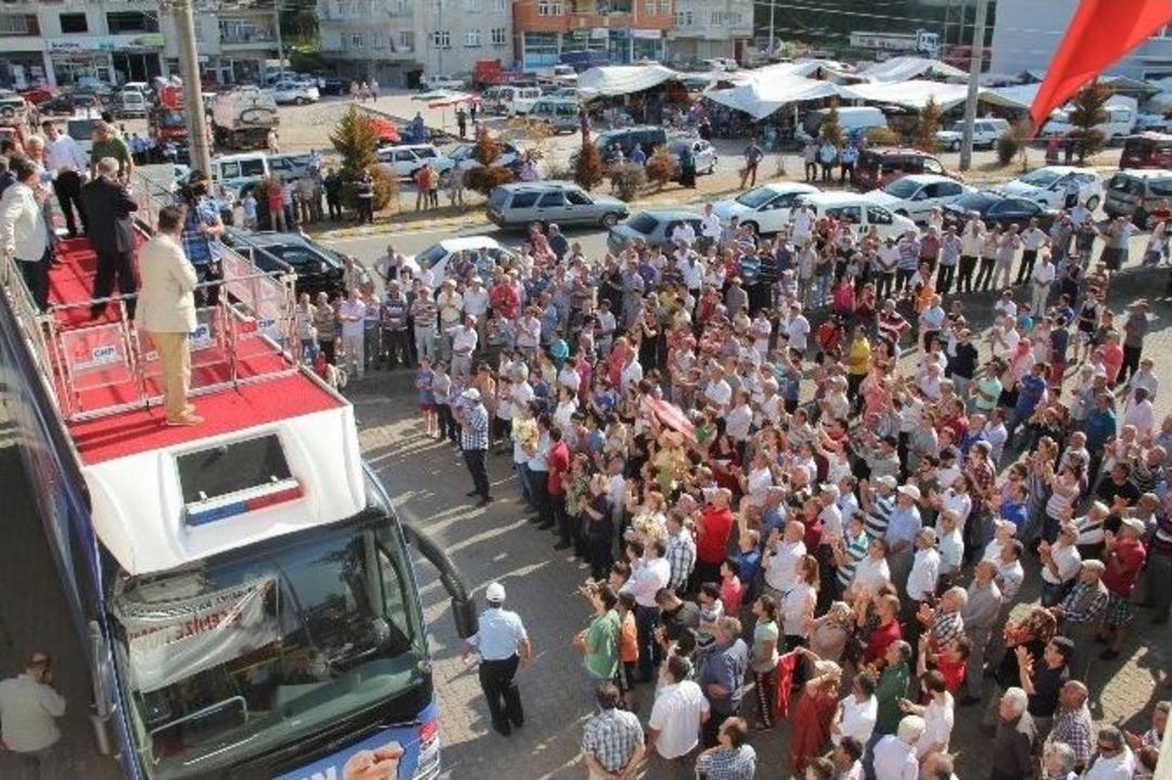 Chp Lideri Kılı&ccedil;daroğlu Giresun&rsquo;da