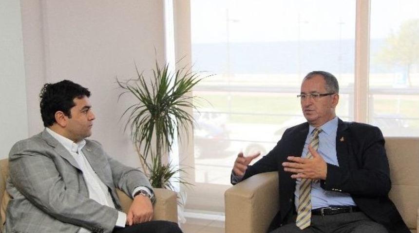 Dp Genel Başkan Yardımcısı G&uuml;ltekin Uysal İgc'yi Ziyaret Etti