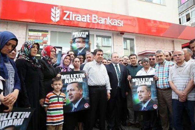 Başkan G&ouml;ksu, Başbakan Erdoğan ın Se&ccedil;im Kampanyası İ&ccedil;in Bağışta Bulundu 2