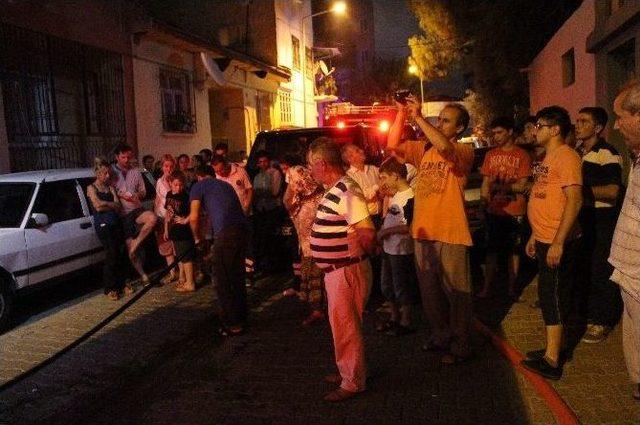 Bodrumda Çıkan Yangın Mahalleliyi Korkuttu 2