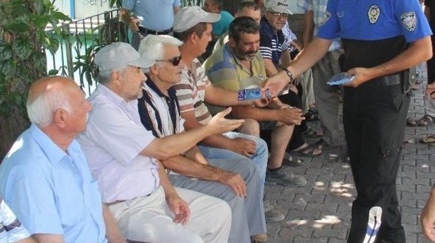 (&ouml;zel Haber) Polis &Ccedil;ocukların Boğulmaması İ&ccedil;in Sokak Sokak Geziyor