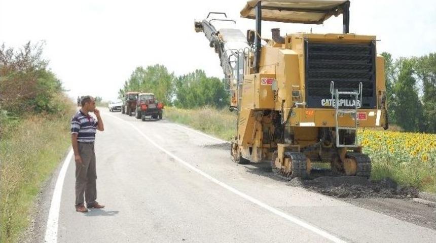 &Ouml;l&uuml;m Yolu Yeniden Yapılıyor