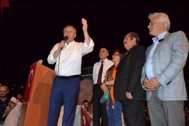 Muharrem İnce Bursa'da Halka Seslendi