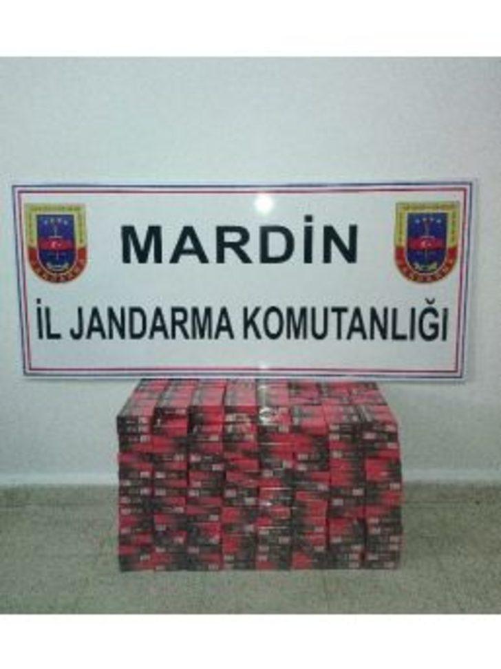 Mardin'de 4 Bin Paket Kaçak Sigara Ele Geçirildi