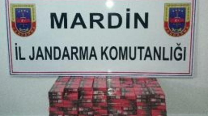 Mardin'de 4 Bin Paket Ka&ccedil;ak Sigara Ele Ge&ccedil;irildi