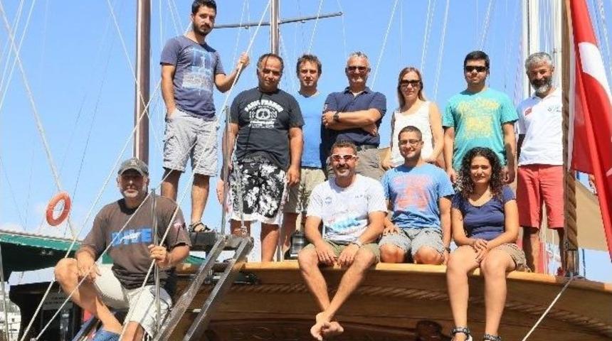 Sts Bodrum Okul Gemisi Bu Kez Tarihe Yelken A&ccedil;tı